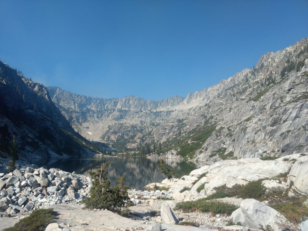 Sapphire Lake in the Trinity Alps